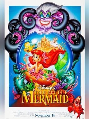 Custom Movie Poster Magnet The Little Mermaid Home Kitchen Decor